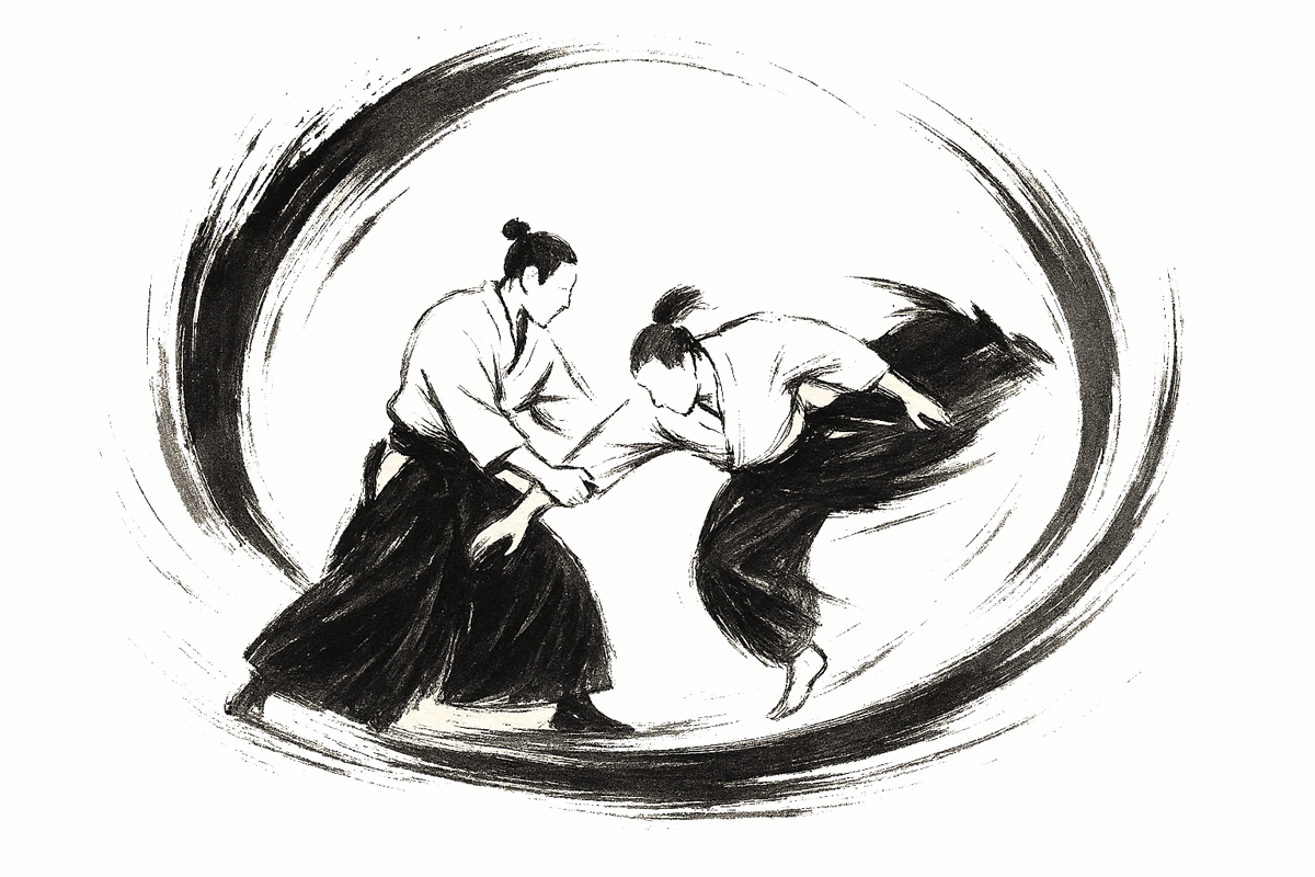 Aikido in der MBS Arena in Potsdam